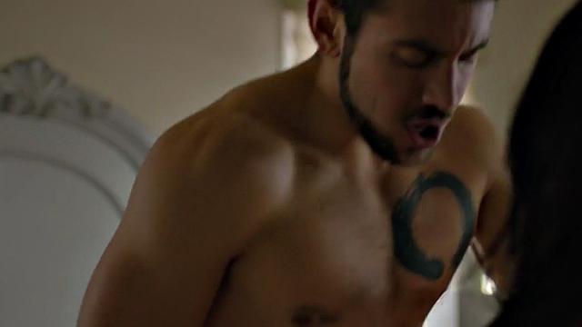 19yo shemale cockriding, fucked in ass by bareback lover