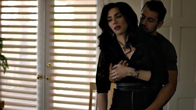 19yo shemale cockriding, fucked in ass by bareback lover