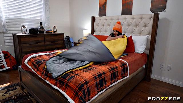 Sliding Into Her Bag