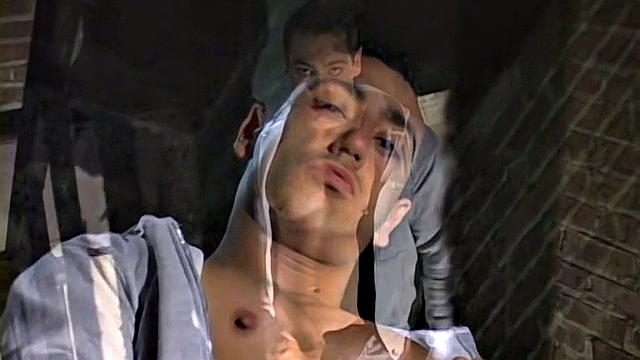 Wanking In The Stairwell - David & Chelsea