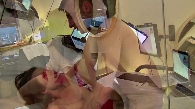 Couple having sex on webcam