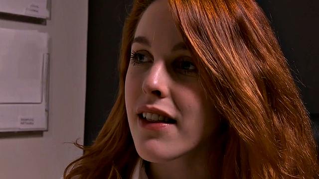 Breathtaking Redhead Amarna Miller Seduces Cock