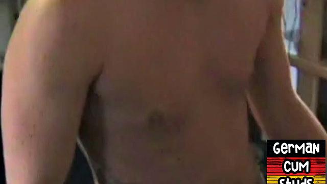 German DILF barebacking a stud