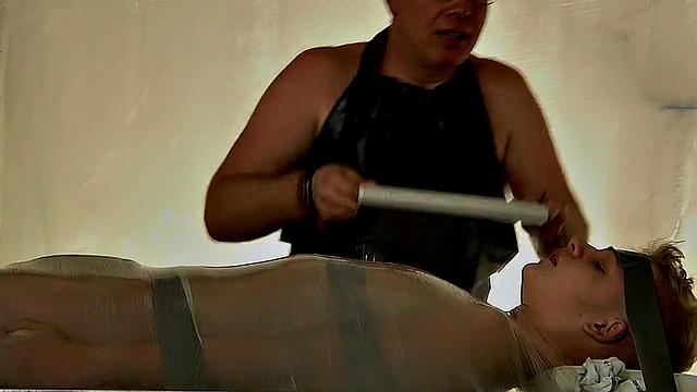 Taped Down Twink Drained Of Cum - Alex Silvers &amp;amp; Sebastian Kane