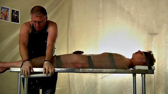 Taped Down Twink Drained Of Cum - Alex Silvers &amp;amp; Sebastian Kane