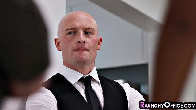 Hairy ebony gives head to lucky guy