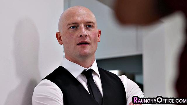 Hairy ebony gives head to lucky guy