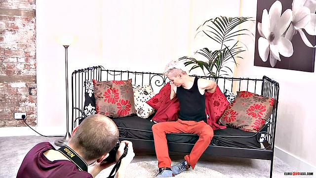 Young British Twink Titus Strips Down - Titus Snow