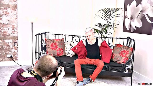 Young British Twink Titus Strips Down - Titus Snow