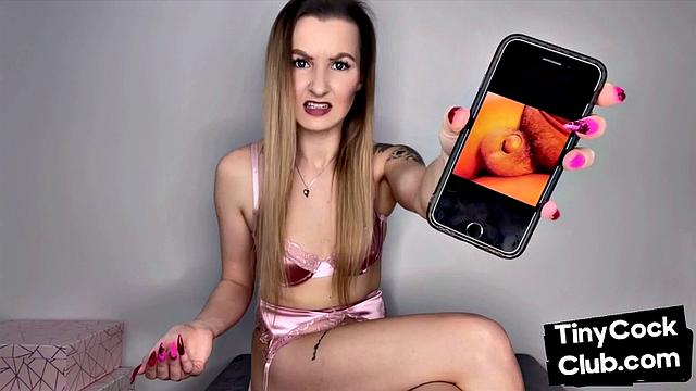 CFNM British Slut Rates Small Cocks from Tiny Cock Club