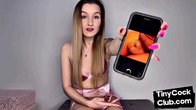 CFNM British Slut Rates Small Cocks from Tiny Cock Club