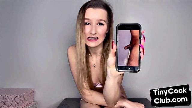 CFNM British Slut Rates Small Cocks from Tiny Cock Club
