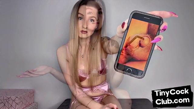 CFNM British Slut Rates Small Cocks from Tiny Cock Club