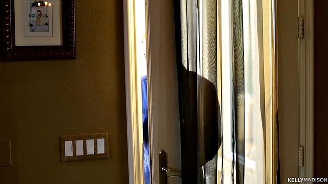 блондинка milf трахается с дезинсектором у себя дома