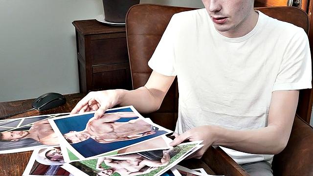 Stepson twink enjoys rimjob and long session with stepdaddy