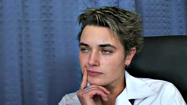 Teen hottie banged by old man in his office