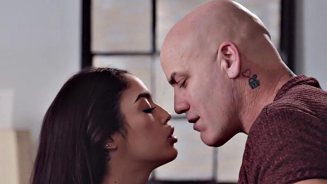 Bigass tattoo babe GF passionately fucked and jizzed by BF