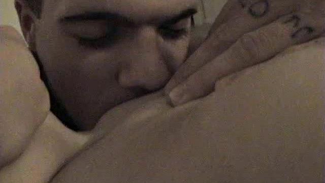 Kinky GF gets her bald pussy licked & fingered hard in this homemade anal video