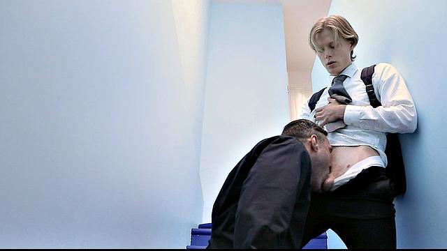 Adrian: On Rectory Stairs