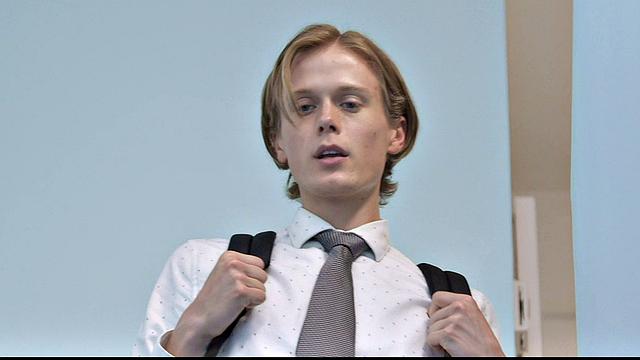 Adrian: On Rectory Stairs