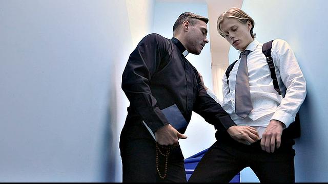 Adrian: On Rectory Stairs