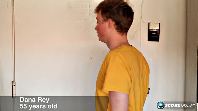 A young dude's cock in Dana Rey's asshole