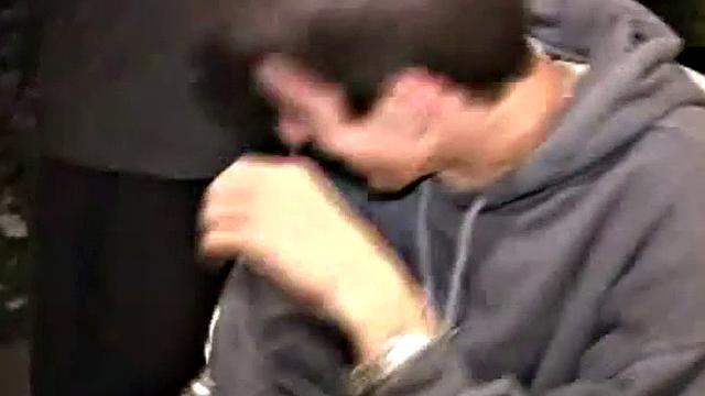 College threesome getting teen pussy fucked