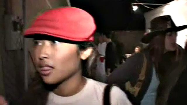 College threesome getting teen pussy fucked