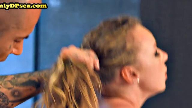 Insatiable DP lover ravaged in holes