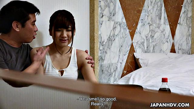 Yu Ito brings her lover back to Tokyo love hotel to fuck