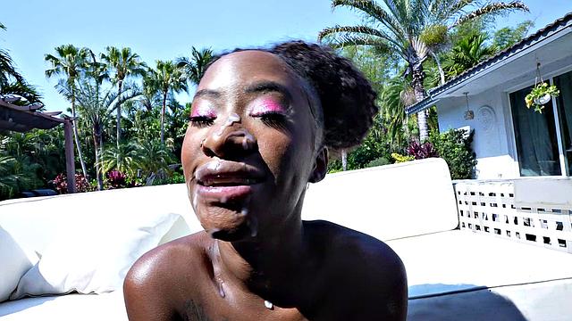 Mini Stallion is hot and tatted