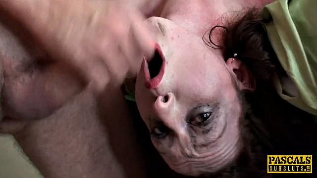 Dominatrix Vivienne L'Amour whipped and fucked in her dungeon