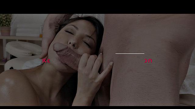 Ната снимает трусики и нежно ласкает свою гладкую киску