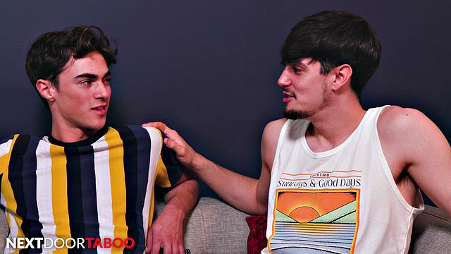 Twink Stepbro's Spitroast Muscle Jock - NextDoorTaboo