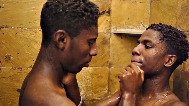 Real African twink anal in doggy