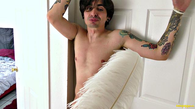 Johnny Mercy ties up Richard Lennox and tickles his bare body until he's moaning with pleasure