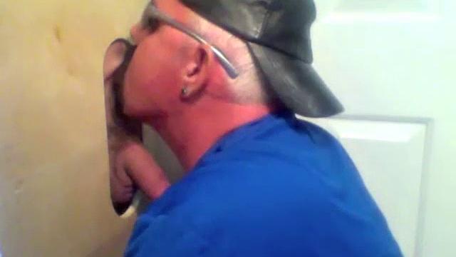 Luke Cums Big At The Glory Hole