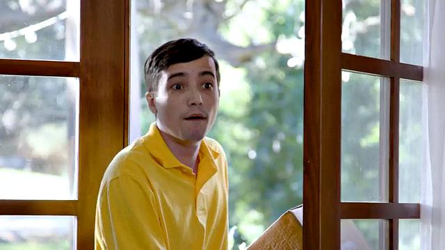 Big-titted ebony cougar with insatiable pussy seducing a guy