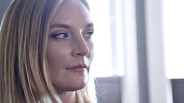 Bondage sub fucked while licking pussy in bdsm threesome