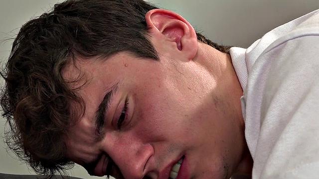 Spanked slim Latino sucks before breeded by for cum