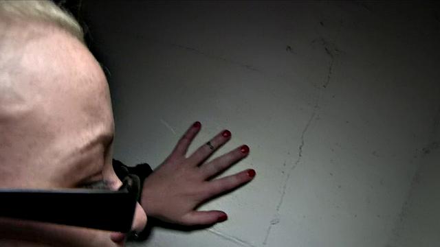 Blonde with glasses gets her mind blown by work fantasies and fucking outdoors