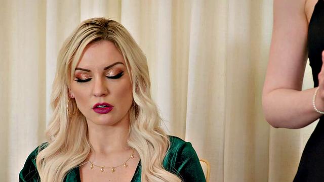 Wicked - Busty Blonde Gets All Of Her Pussy Filled With Cock