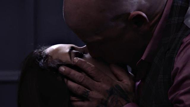 Horny brunette deepthroats and rides hard in cowgirl pose