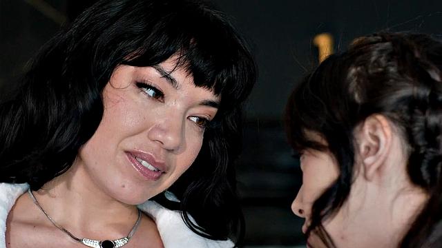 MOMMY'S GIRL - Naughty Chloe Surreal Goes WILD With Horny Stepmoms Danielle & Little Puck