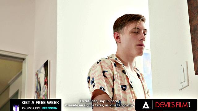 DEVILS FILM - Sexy MILF Jessica Ryan Gets Her Pussy Banged By Manipulative Stepson