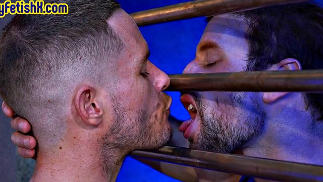 Slimy ass-gaping session by greedy doms