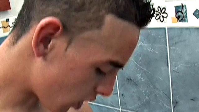 Retro Latino Jocks Jerking Off Together