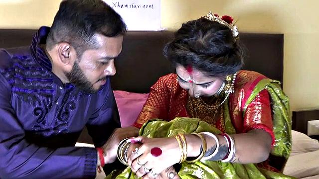 Newly Married Indian Girl Sudipa Hardcore Honeymoon Sex