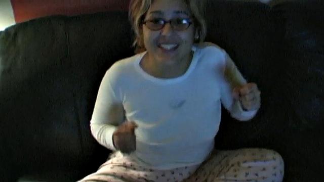 Sexy Blonde Karrie in an Interracial Threesome