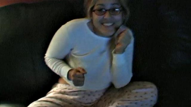 Sexy Blonde Karrie in an Interracial Threesome